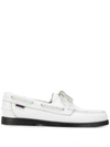 Sebago Classic Boat Shoes In White