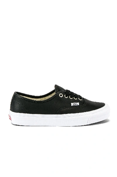 Vans Og Authentic Lx In Black