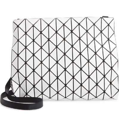 Bao Bao Issey Miyake Row Gloss Crossbody Bag - White