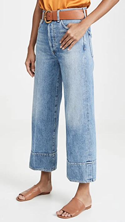 Citizens Of Humanity Sacha High Waist Crop Wide Leg Jeans In Tularosa