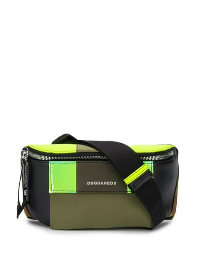 Dsquared2 Gürteltasche Mit Einsätzen - Schwarz In Black