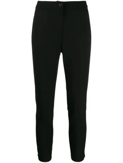 Ann Demeulemeester Slim Fit Trousers In Black