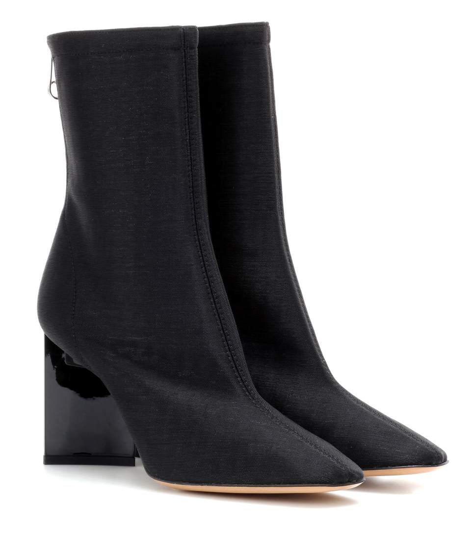 maison margiela drawstring ankle boots