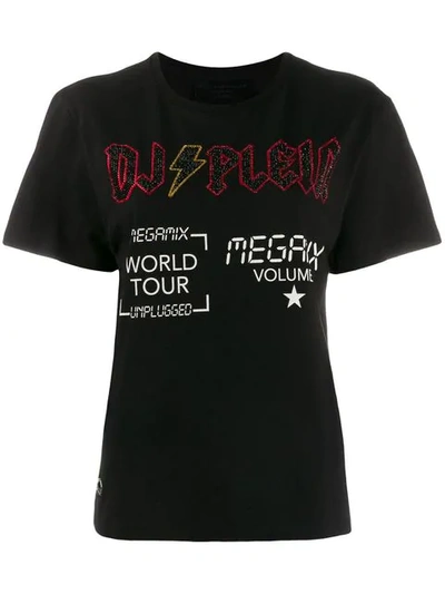 Philipp Plein Dj Plein T-shirt In Black