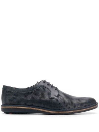 Lloyd Classic Derby Shoes In Blue