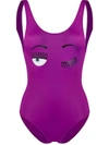 Chiara Ferragni Flirting Swimsuit - Purple