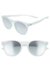 Nike Essential Horizon 51mm Mirror Sunglasses - Matte Igloo/ Teal