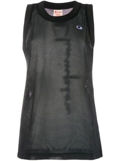 Champion Mesh Tank Top - Black