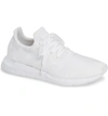 Adidas Originals Swift Run Sneaker In White/ White/ Black