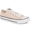 Converse Chuck Taylor All Star Seasonal Ox Low Top Sneaker In Particle Beige