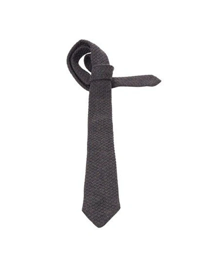 Roda Grey Wool Tie