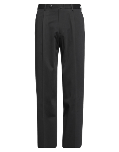 Incotex Mens Grey Cotton Pants In Grey