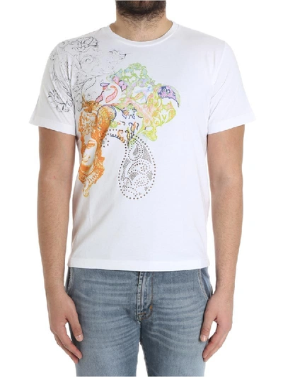 Etro White Cotton T-shirt