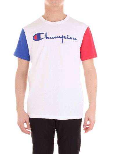 Champion White Cotton T-shirt
