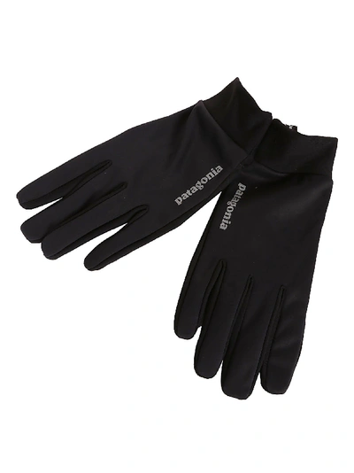 Patagonia Black Polyester Gloves