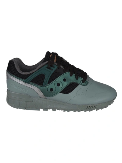 Saucony Green Leather Sneakers