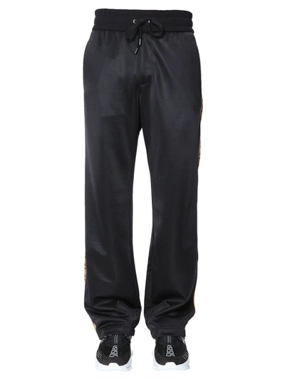 Versace Men's Black Polyamide Joggers