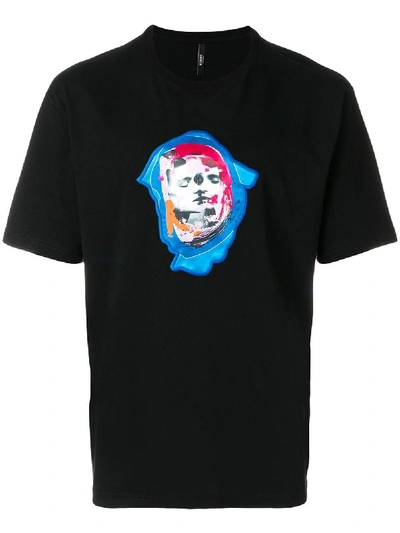 Versus Black Cotton T-shirt