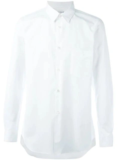 Comme Des Garçons Shirt White Cotton Shirt
