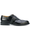 Valentino Garavani Oxford Lace-up Shoes In Black
