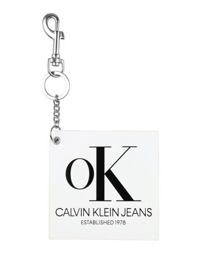 Calvin Klein Jeans Est.1978 Calvin Klein Jeans Men's Grey Metal Key Chain