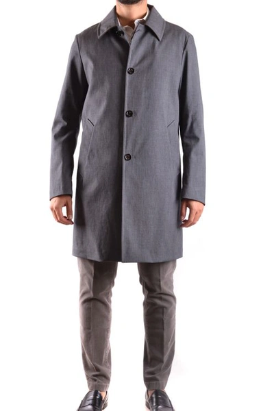 Allegri Men's Grey Polyester Coat