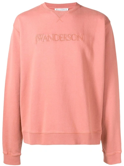 Jw Anderson J.w. Anderson Men's Pink Cotton Sweatshirt