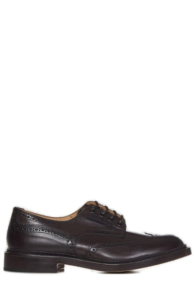 Tricker's Mens Brown Lace-up Shoes