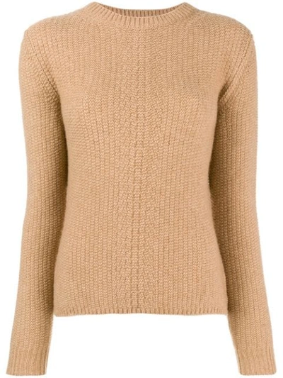 Max Mara Women's 13661583600005 Beige Wool Sweater