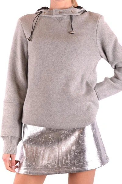 Rabanne Sweatshirt In Grey