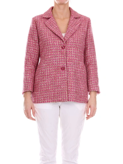 Altea Women's 185270381 Pink Wool Blazer