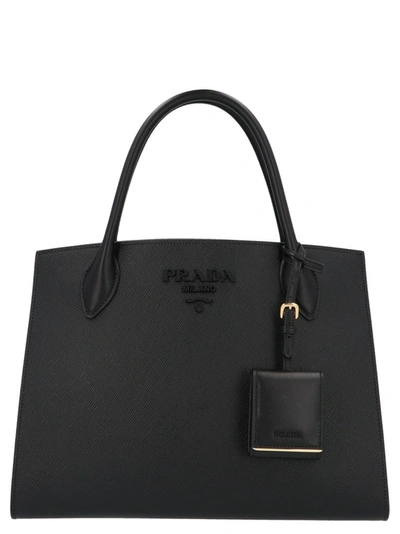 Prada Women's Black Leather Handbag