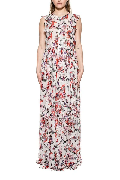 Msgm Women's Multicolor Silk Dress