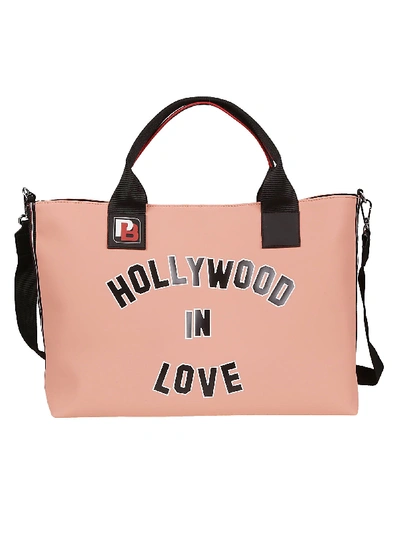 Pinko Pink Polyurethane Handbag
