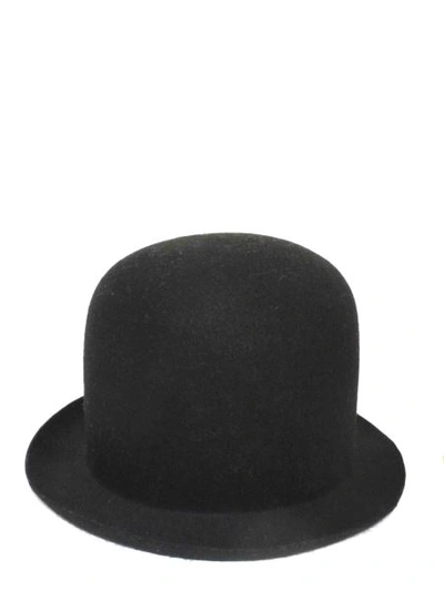 Stella Mccartney Black Wool Hat