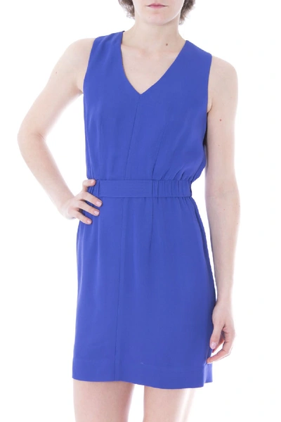 Armani Jeans Women's 3y5a415nyfzblue Blue Polyester Dress