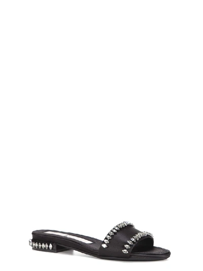 N°21 Women's Black Leather Sandals