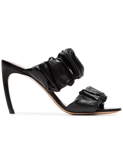 Nicholas Kirkwood Women's Black Leather Sandals