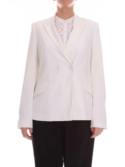 Alessandro Dell'acqua Women's Adw2058t1891e10 White Polyester Blazer