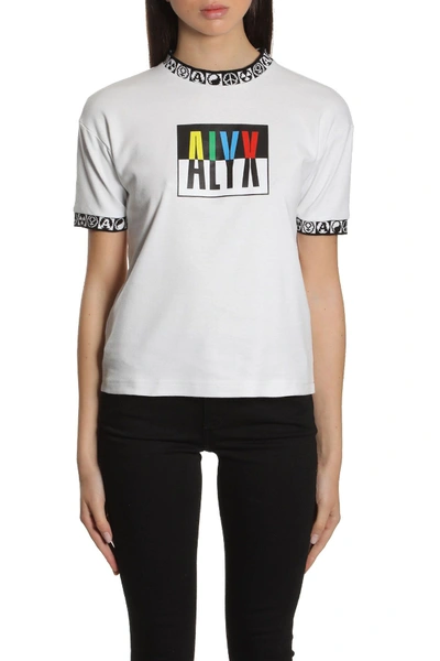Alyx Women's Avwts0006007 White Cotton T-shirt