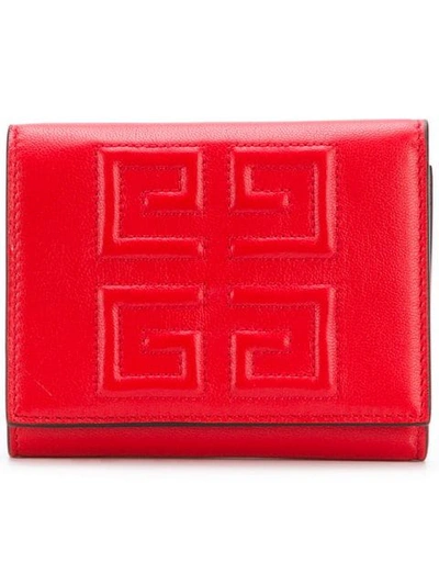 Givenchy Women's Bb602vb05e626 Red Leather Wallet