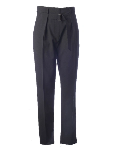 Givenchy Black Silk Trousers