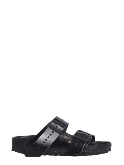 Rick Owens Women's Bw18s8898le0909 Black Leather Sandals