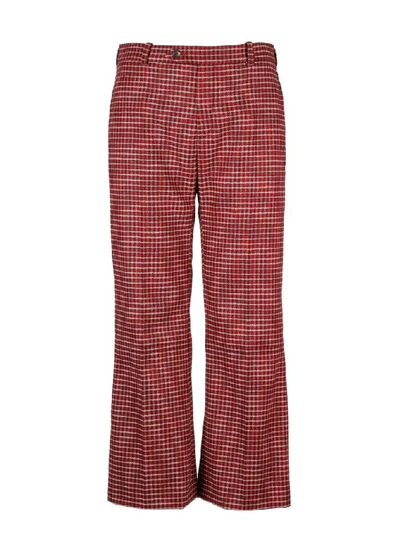 Chloé Women's Red Wool Pants