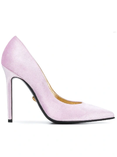 Versace Women's Dsr576pdtecnk006t Pink Leather Pumps