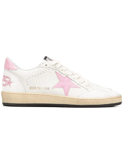 Golden Goose Women's G34ws592r1 White Leather Sneakers