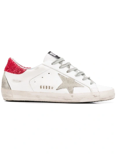 Golden Goose Women's G34ws590m48 White Leather Sneakers