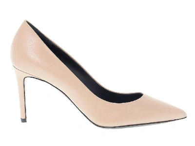 Greymer Women's  Pink Leather Pumps
