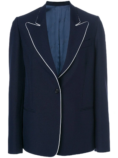 Golden Goose Women's Blue Polyester Blazer