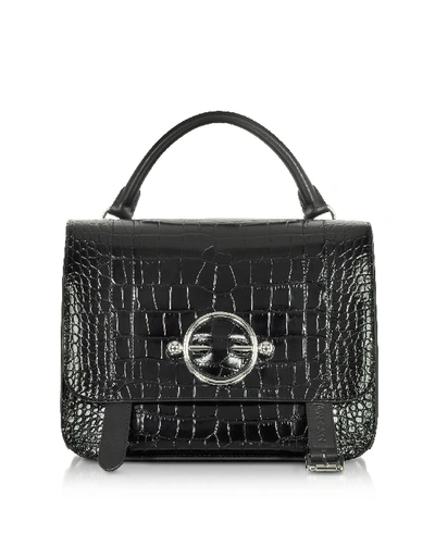 Jw Anderson Black Leather Handbag